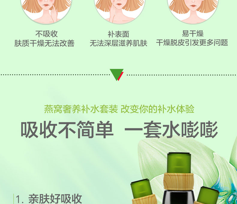 美延雅燕窩奢養(yǎng)補(bǔ)水套裝4